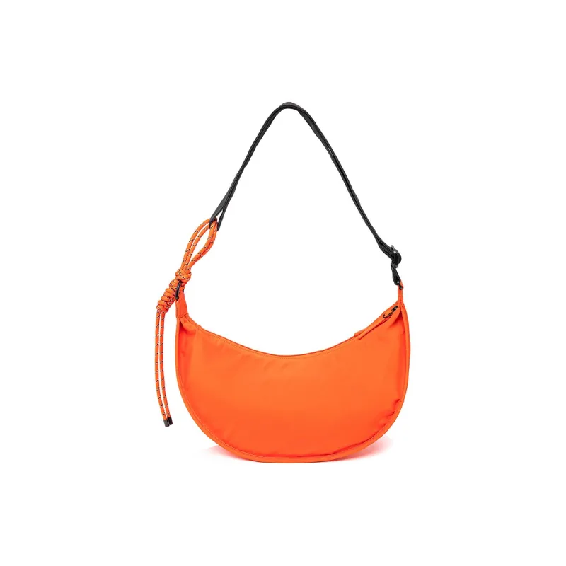LiNing Sports Life Collection Fabric With Nylon Handbag, Shoulder Bag, Crossbody Bag Regular Unisex Tong Orange-4