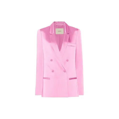 LAPOINTE Double-breasted Satin Blazer