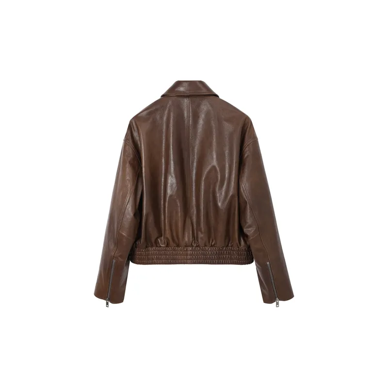 SINBOS Leather Jackets Women's-3