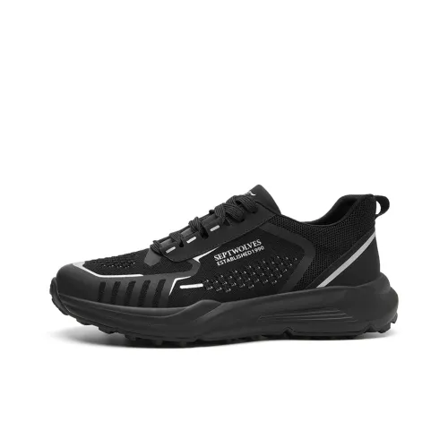 SEPTWOLVES Running Shoes Men Low-Top