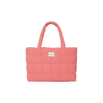 COVERNAT Nylon Tote Bag Shopping Bag Handbag Large Size Women's Pink