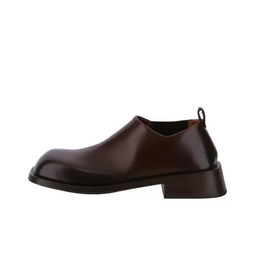 Marsèll Square-toe Leather Loafers