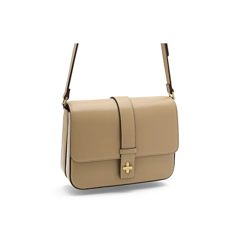 PEDRO PU Crossbody Bag, Shoulder Bag Women's Black/Sand-7
