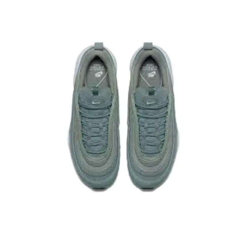 Nike Cushioning, Wear Resistant Low Top Running Shoes Unisex Green-2
