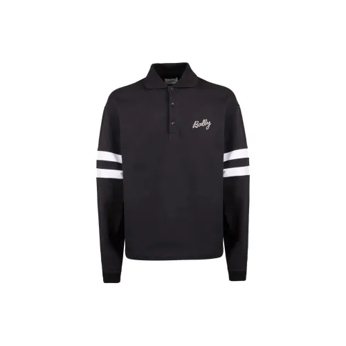 BALLY Polo Shirts Men Black