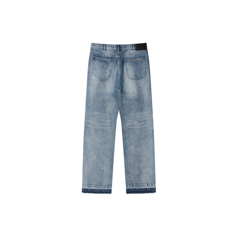 HARSH AND CRUEL Jeans Unisex Ice Blue-1