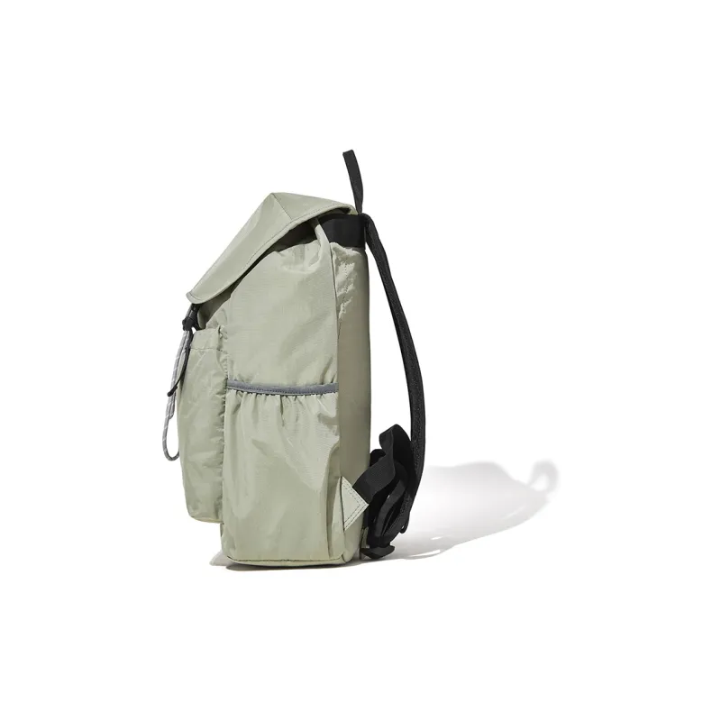BOSTANTEN Fabric Backpack Regular Unisex Black/Green-1