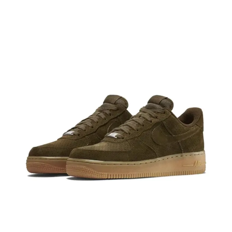 Nike Air Force 1 Low '07 Suede Dark Loden Women's-1
