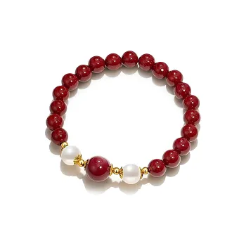 Xifeng Building Cinnabar Jade Bracelets Unisex