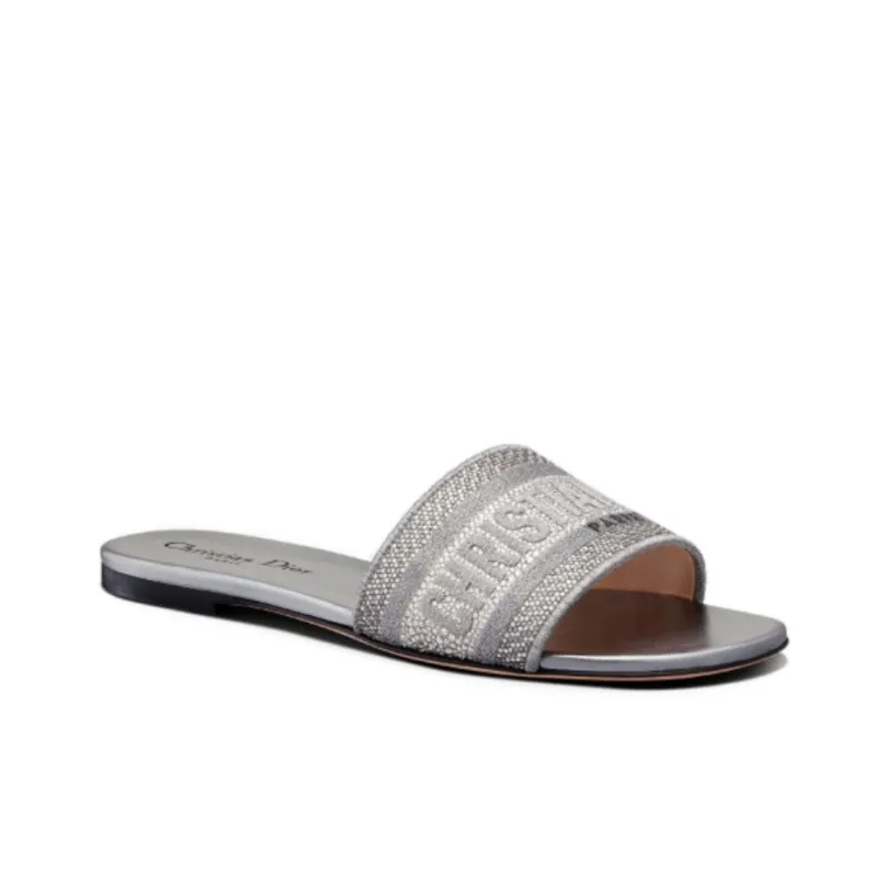 DIOR Dway Stylish Sandals Women's Gray-2