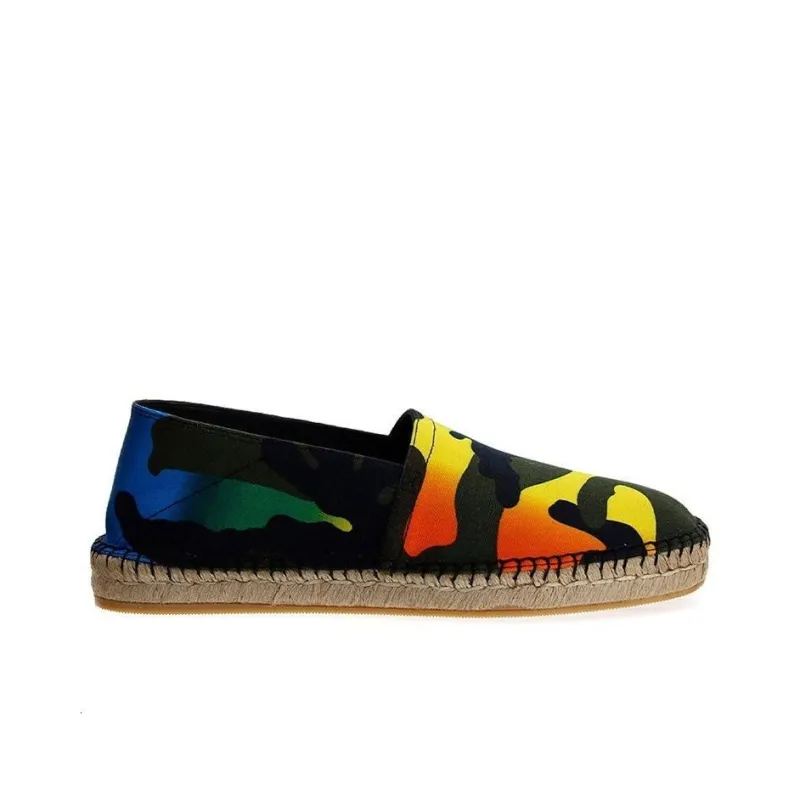 Valentino Graphic Patterned Espadrilles-1