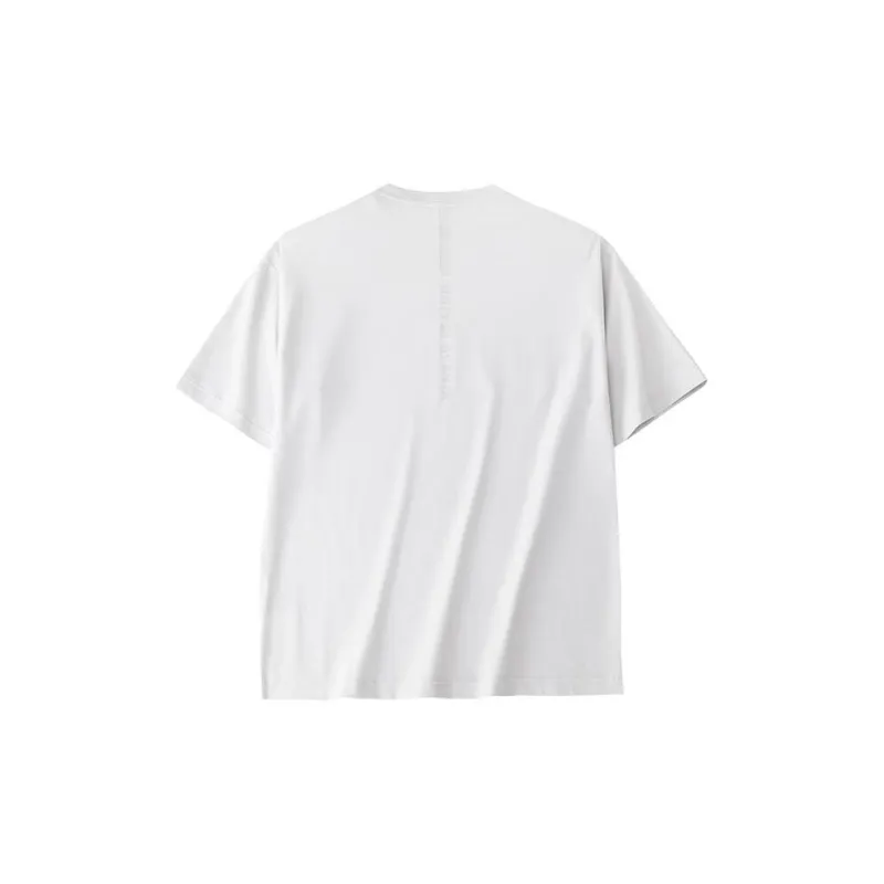 Anta Variety Training Collection Drop Shoulder Sleeve T Shirt Men's Steam Gray-1