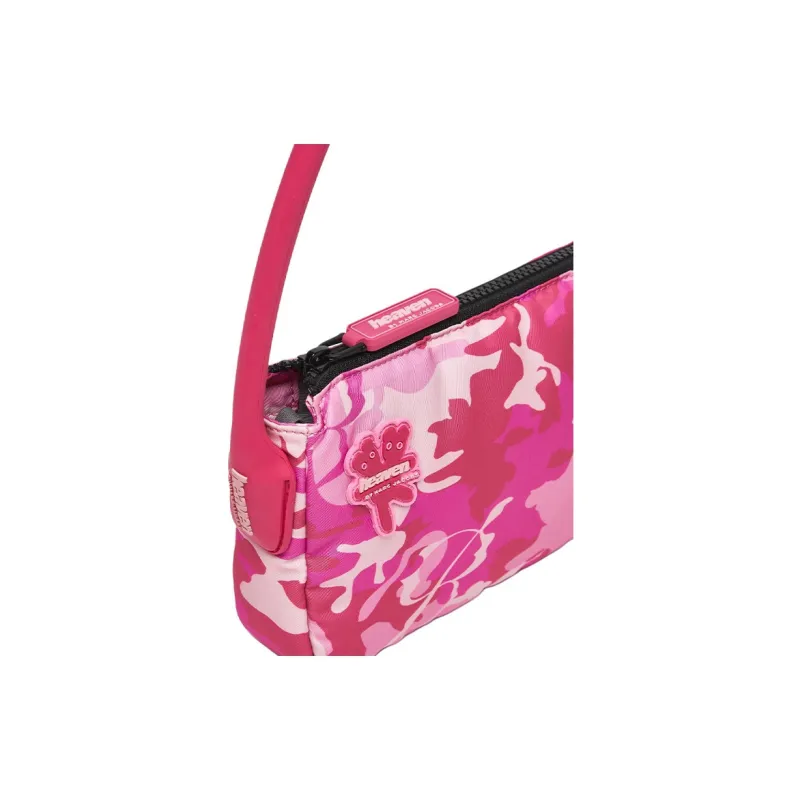 Blumarine Loose Nylon Handbag Shoulder Bag Mini Women's Pink-3