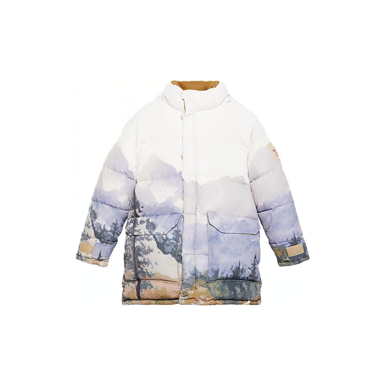 GUCCI X The North Face Padded Jacket Trail Print - POIZON GUCCI X The North Face Padded Jacket Trail Print - POIZON