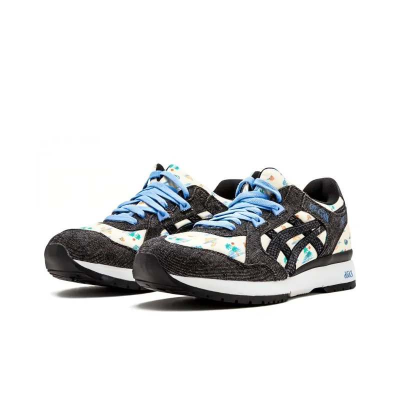 Extra Butter x Asics Gt-Cool Anti-Slip And Wear-Resistant Breathable Low-Top Running Shoes Men's Black And White Print-2