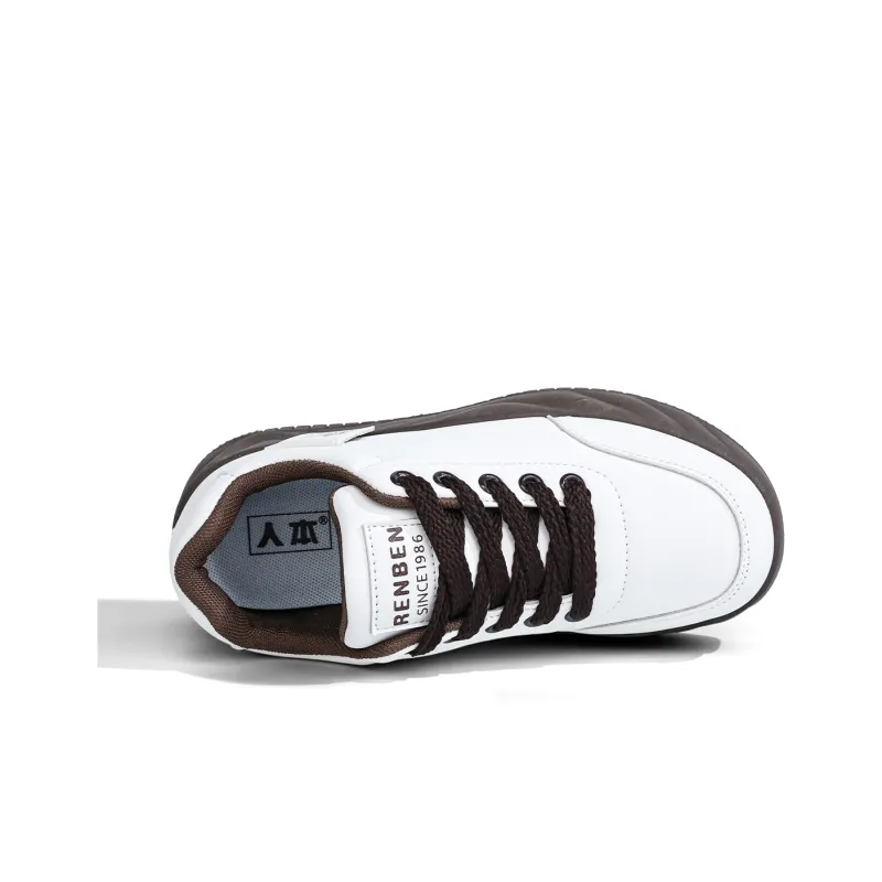 RENBEN Durable Breathable Lightweight Low-Top Chunky Sneakers Women's-3