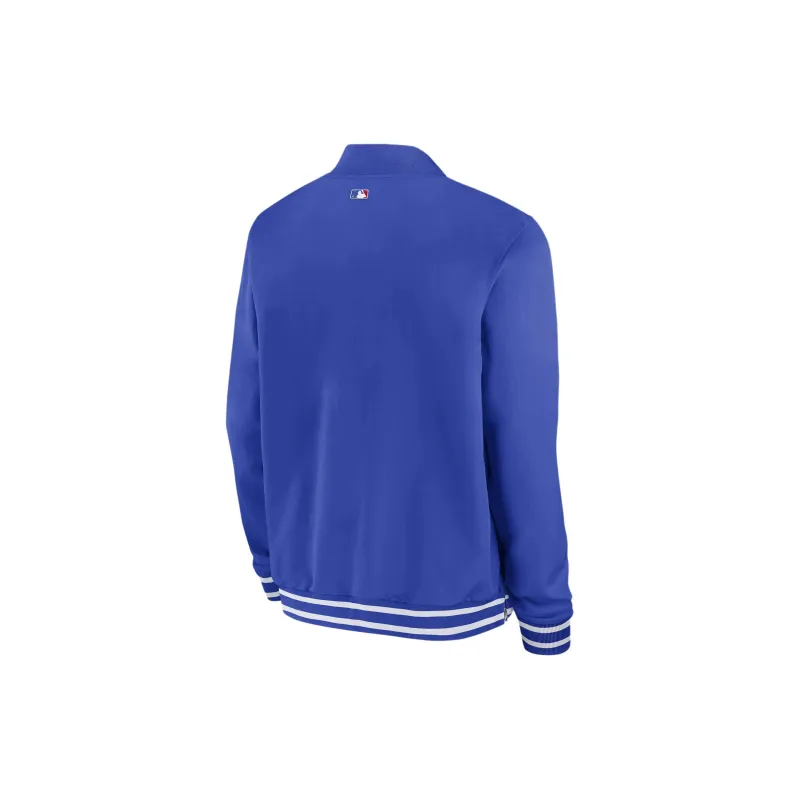 Nike Atlanta Braves Authentic Collection City Connect Game Time Men's Nike Mlb Full Zip Bomber Jacket-1