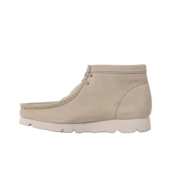 Beams x Clarks Originals Anti Slip Wear Resistant Mid Top Casual Shoes Men's Gray