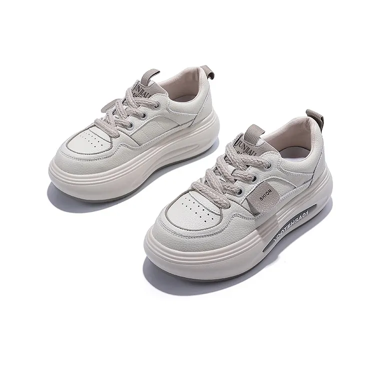 Junjali Cushioning, Slip Resistant, Abrasion Resistant, Lightweight, Height Increasing Low Top Casual Shoes Women's-9