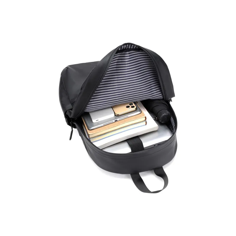 CMLZIUA Wear Resistant Material Backpack Unisex Dark Gray/Classic Black/Fashion Blue-9