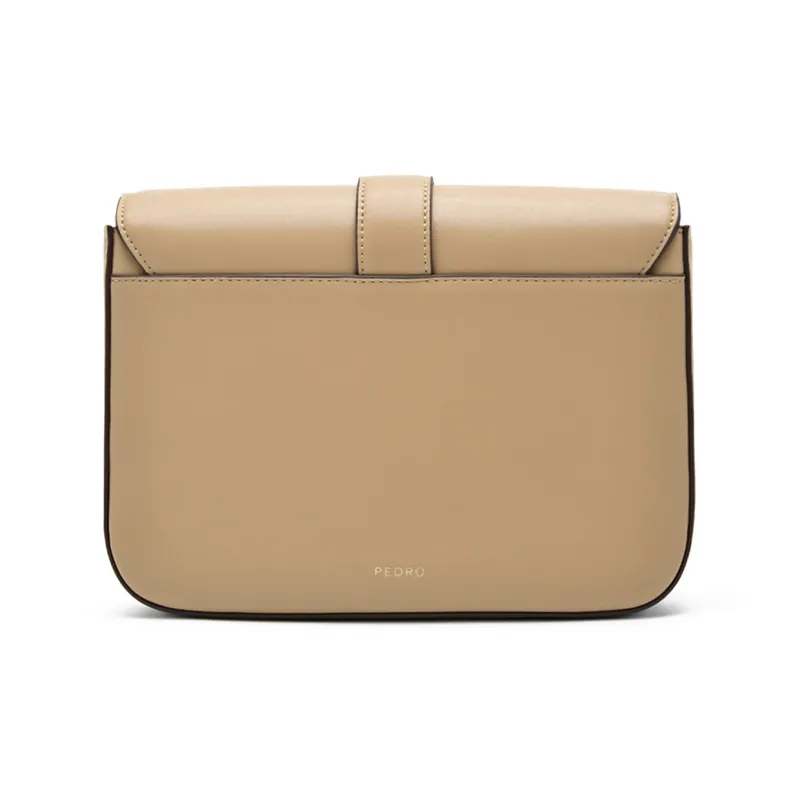 PEDRO PU Crossbody Bag, Shoulder Bag Women's Black/Sand-6