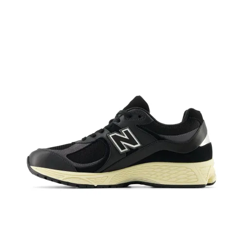 New Balance NB 2002R Cushioning Wear Resistant Low Top Casual Running Shoes Unisex Black