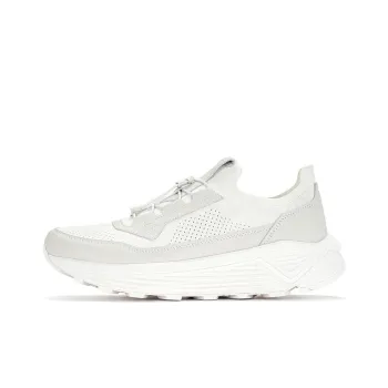 DESCENTE DUALIS Lightweight Low Top Casual Shoes Men's White