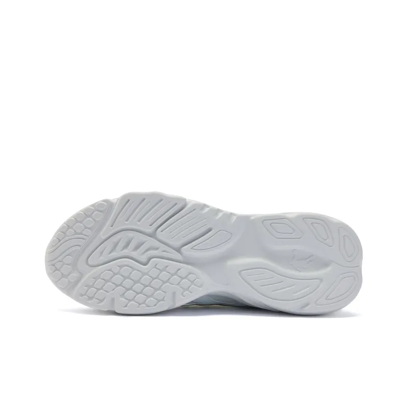 QIAODAN Non-slip Lightweight Low-Top Casual Shoes Men's Gray Silver-4