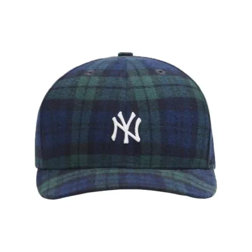 KITH X New York Yankees Plaid New Era Cap