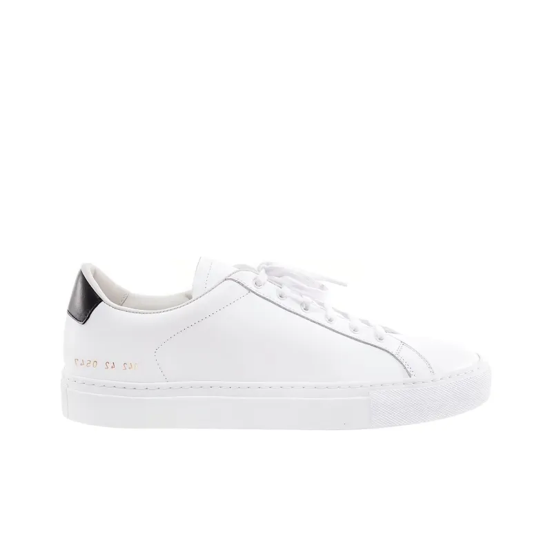 COMMON PROJECTS Retro Low 'White Black'-1