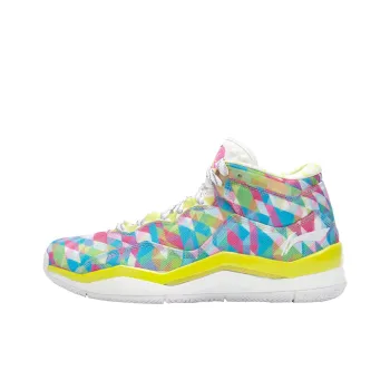 LiNing WOW 3 Way Of Wade 3 Non slip Lightweight Mid Top Basketball Shoes Men's Multicolor