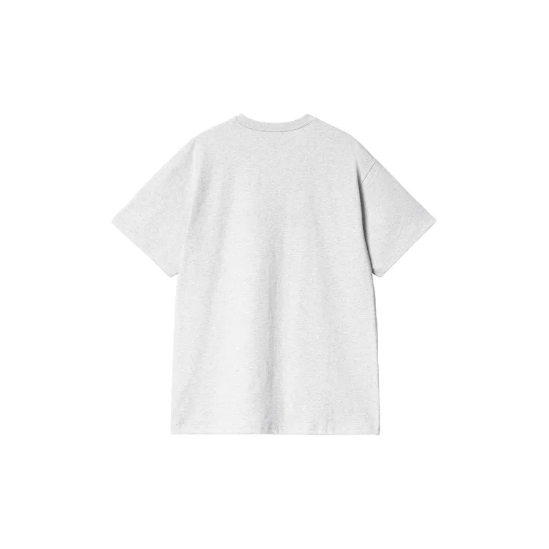 Carhartt WIP SS24 Drop Shoulder Sleeve T Shirt Unisex Gray-1