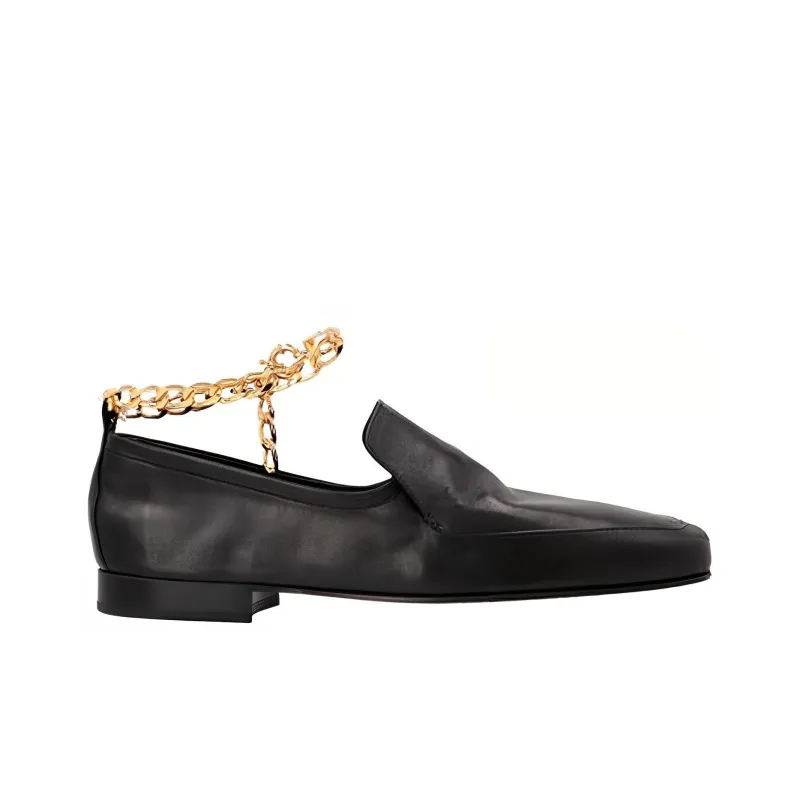 By Far Women's Casual Shoes Low Heel Women's Black-1