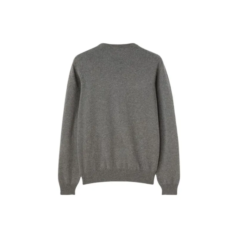 Loro Piana Classic Crew Neck Sweatshirt Men's Gray-1