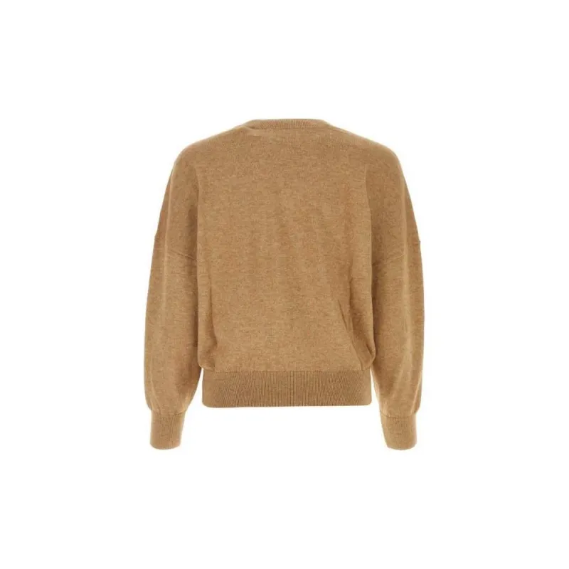 ISABEL MARANT ETOILE Marisans Logo Intarsia Knitted Jumper-1