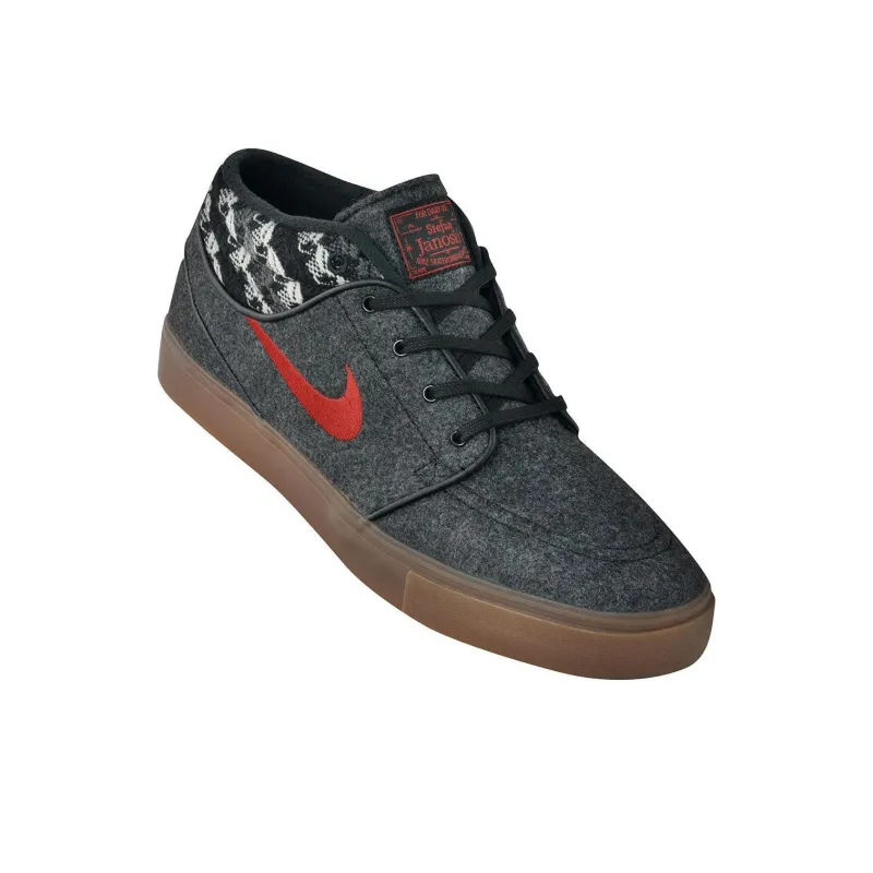 Nike Sb Stefan Janoski Mid Warmth Black Red-5