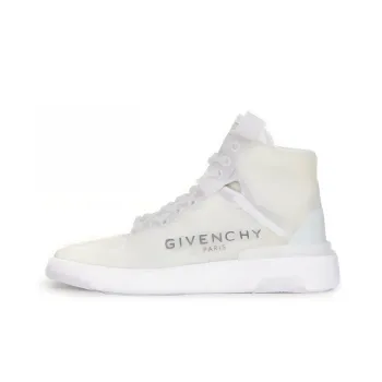 Givenchy Wing High Top Stylish Skateboarding Shoes Men's White