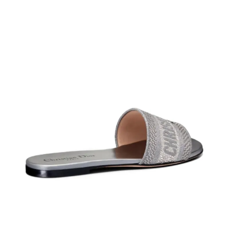 DIOR Dway Stylish Sandals Women's Gray-3