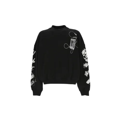 OFF-WHITE SCAN ARR OVER CREWNECK