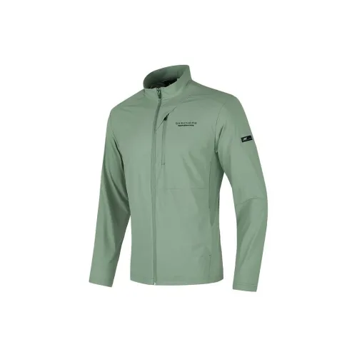 Skechers Jackets Coats Men's Brown Green