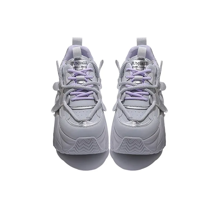 Junjali Slip Resistant Low Top Chunky Sneakers Women's-1