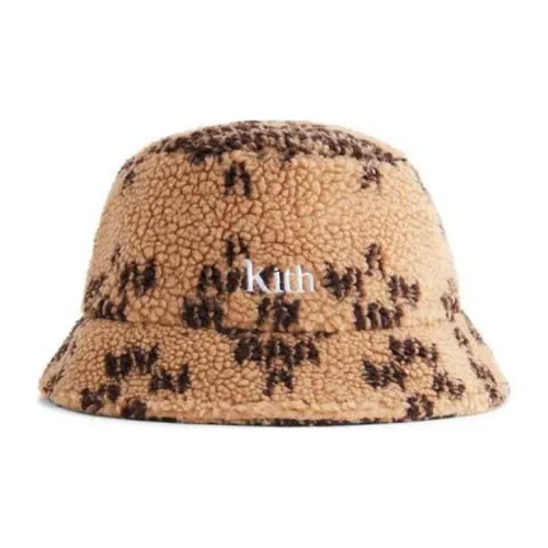 KITH Women's Fair Isle Sherpa Bucket Hat 