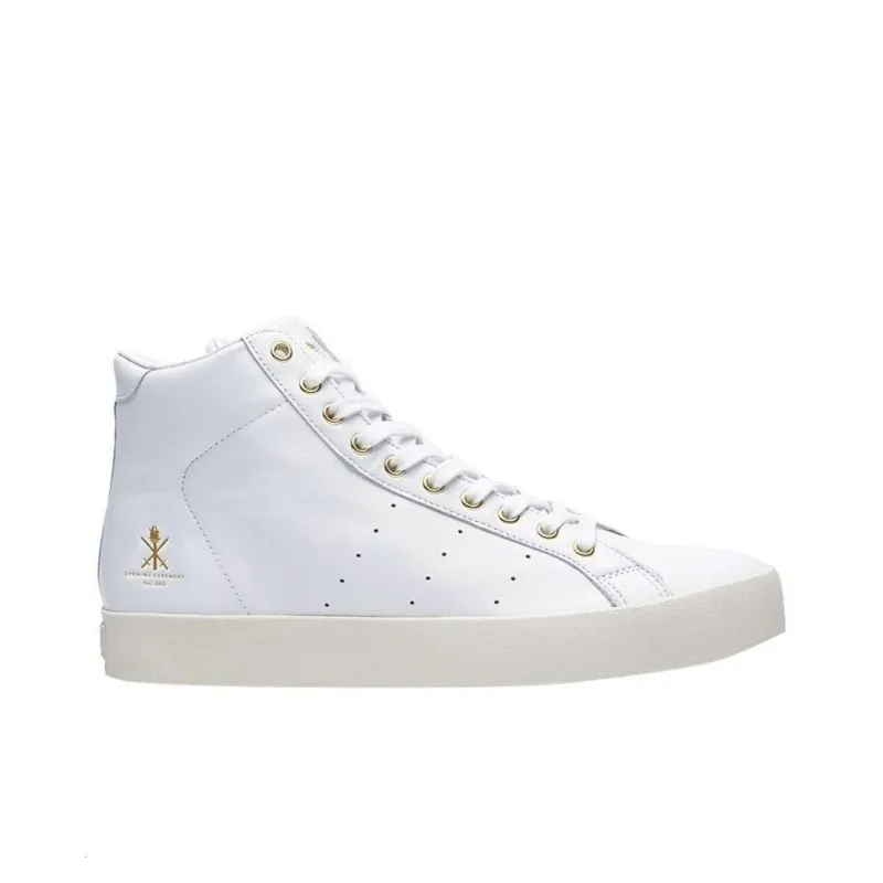 Rod Laver Opening Ceremony X Adidas Originals Vintage High 'White Gold'-1
