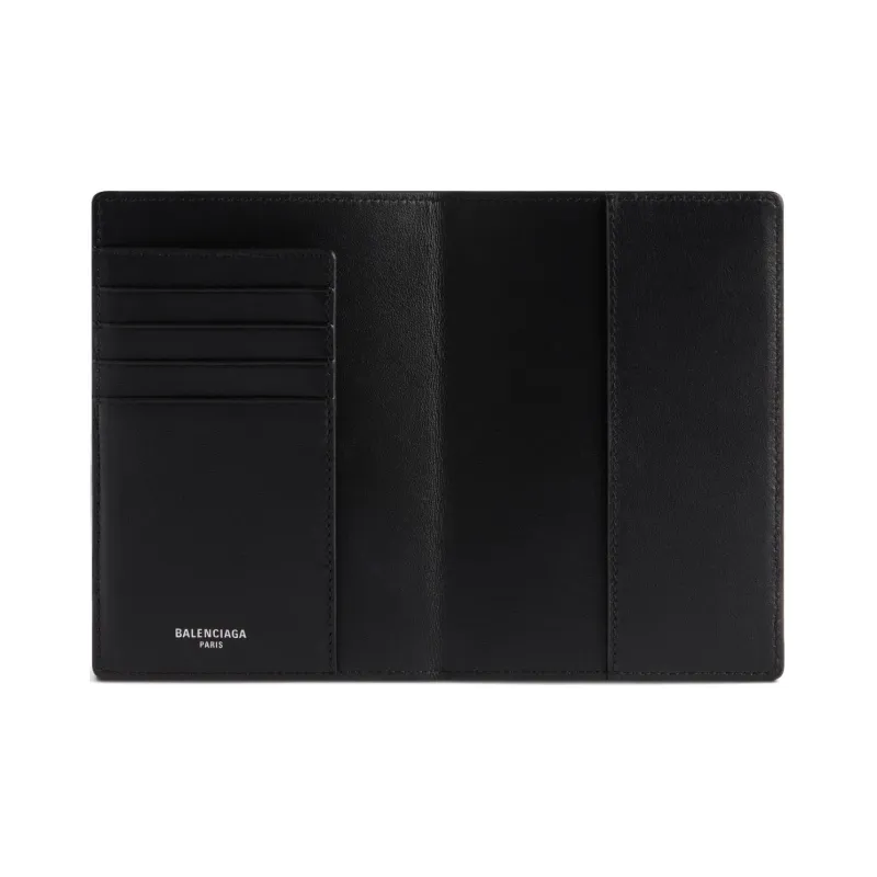 Balenciaga Logo Printed Passport Holder-5