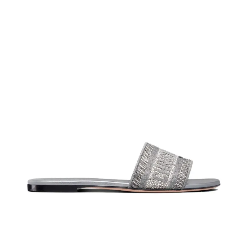 DIOR Dway Stylish Sandals Women's Gray-1