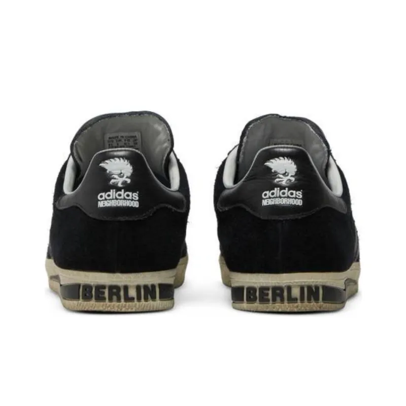 Adidas Neighborhood X Gazelle Berlin 'Black'-2