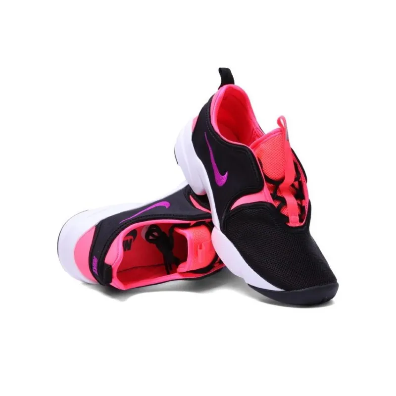 Nike Loden Cushioning Anti-Slip And Wear-Resistant Low-Top Running Shoes Women's Black Pink Purple-2