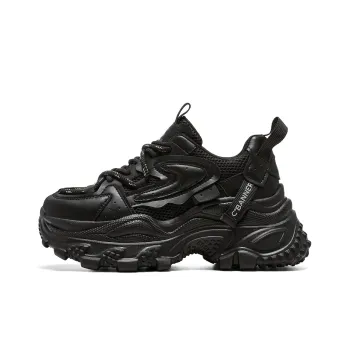 C°BANNER Low Top Chunky Sneakers Women's Black