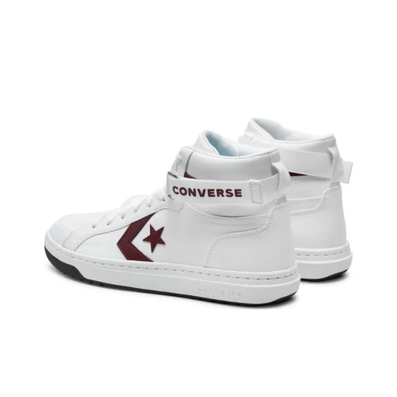 Pro Blaze Converse V2 Leather Mid 'White Cherry Daze'-2