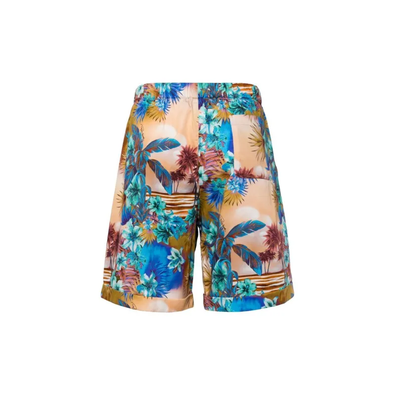 Roberto Cavalli Hawaii print Chino Shorts-1